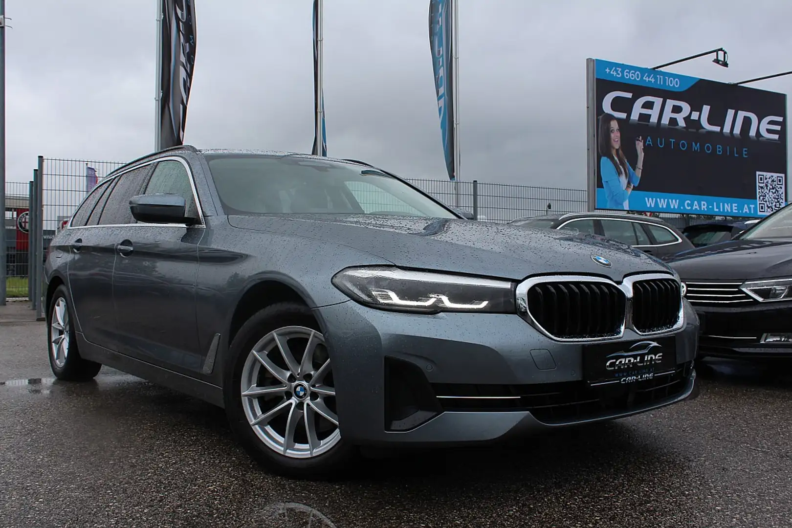 BMW 520 d 48 V Touring xDrive Aut. ACC, AHK, Virtual Ta... Grau - 1
