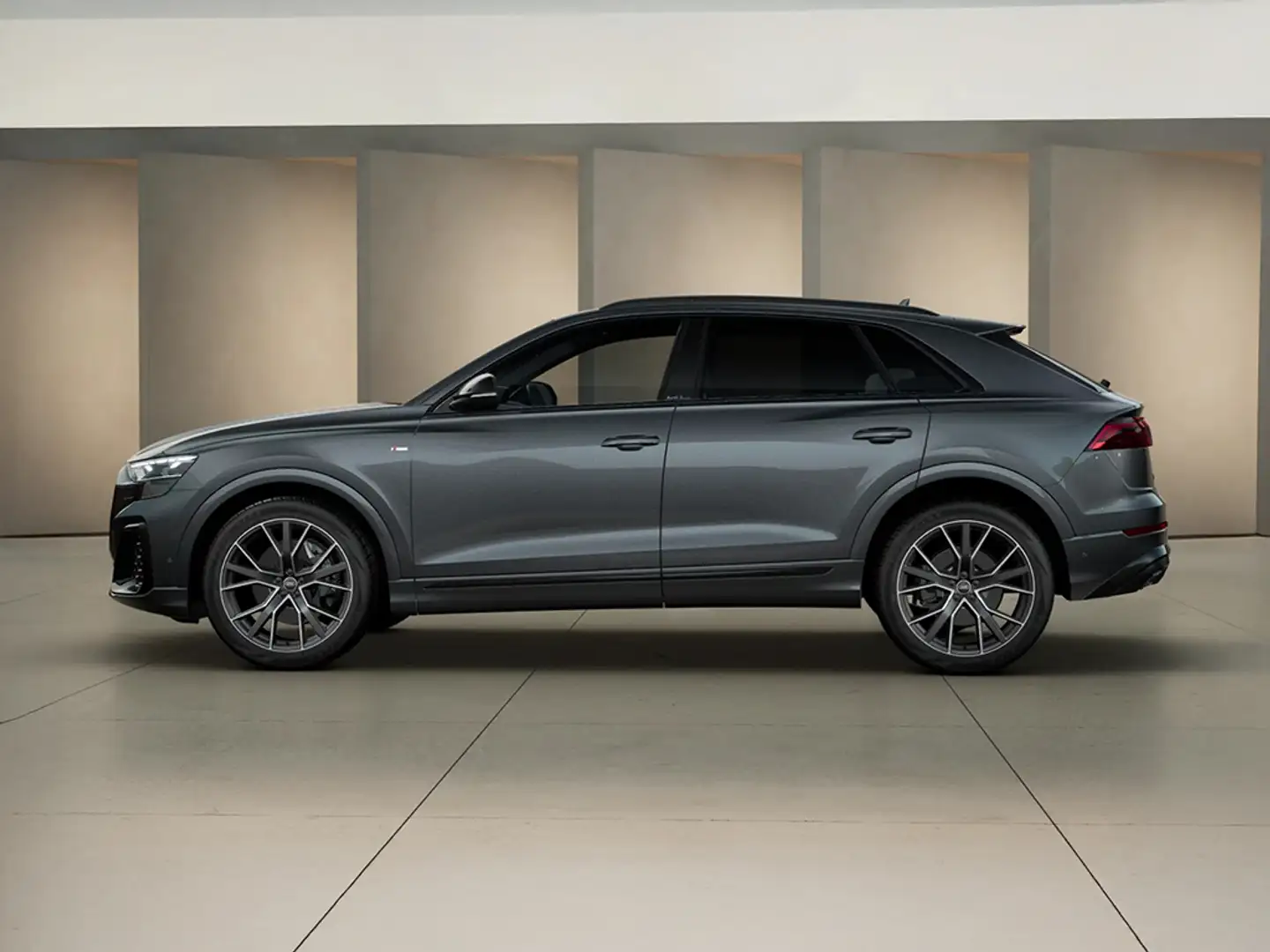 Audi Q8 50 TDI Black line quattro tiptronic Grigio - 2