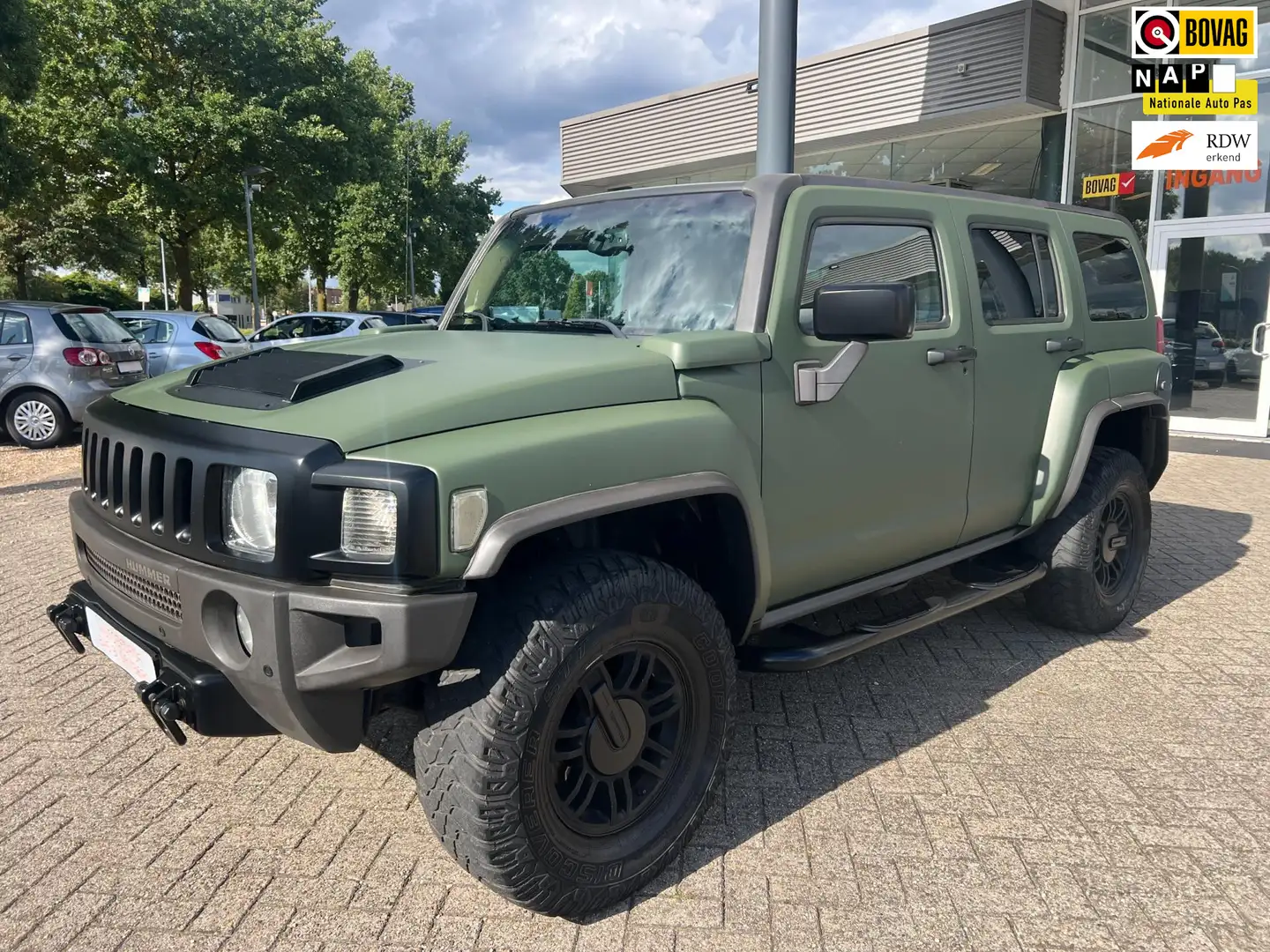 HUMMER H3 3.7 Luxury, Automaat, Airco, Multi media, trekhaak Gris - 1