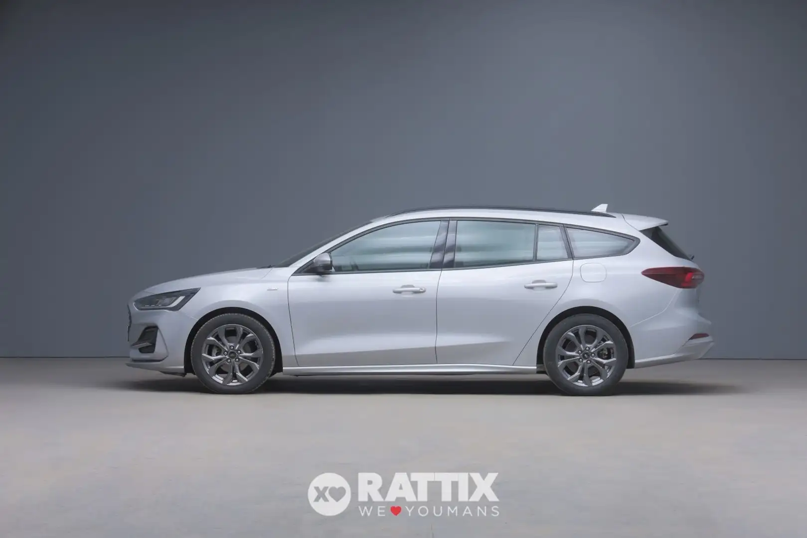 Ford Focus SW 1.0 Ecoboost Hybrid 125CV ST-Line Design Grigio - 2