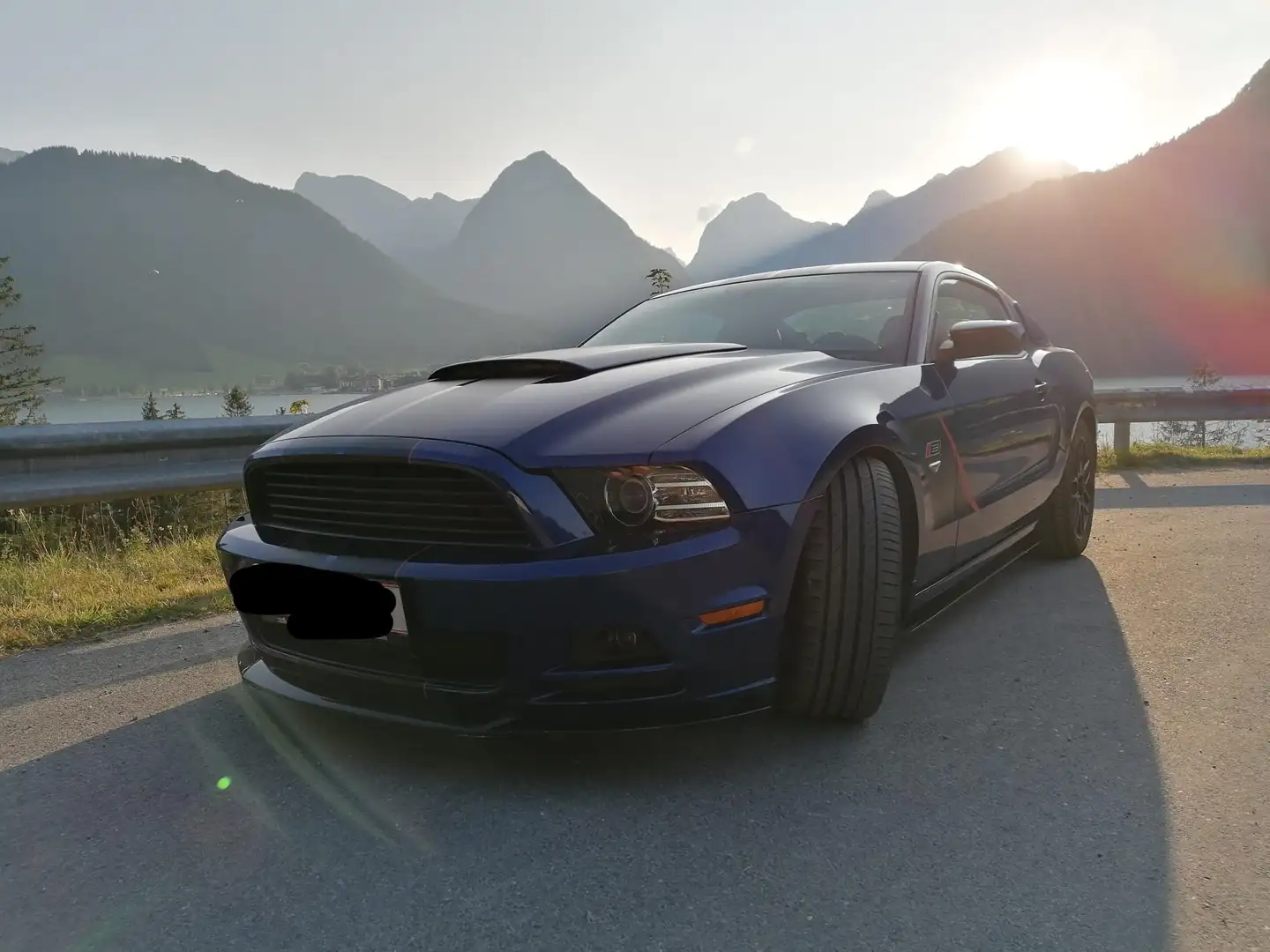 Ford Mustang V6 3.7L Blau - 1