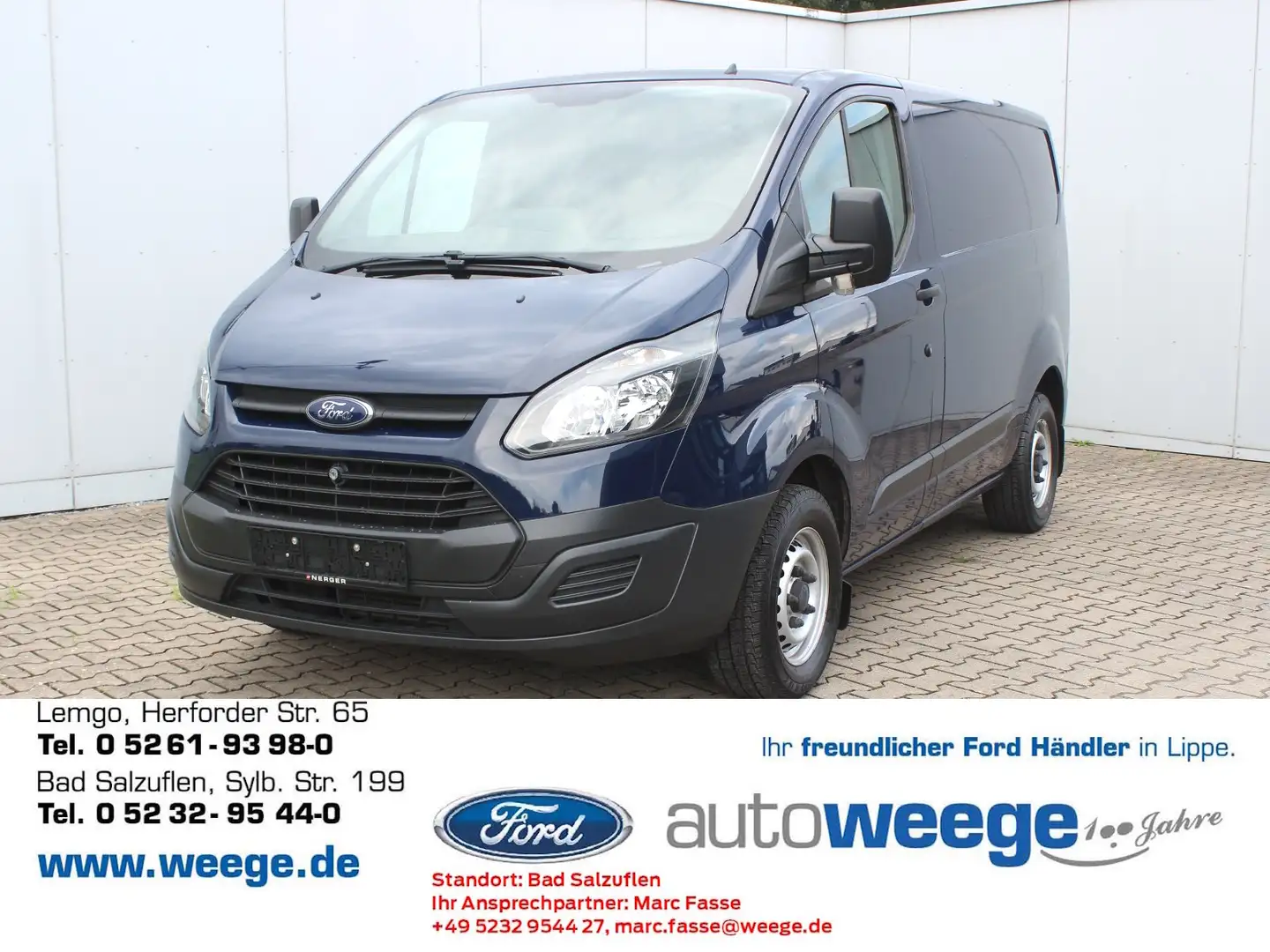 Ford Transit Custom 250 L1 City Light Blu/Azzurro - 1