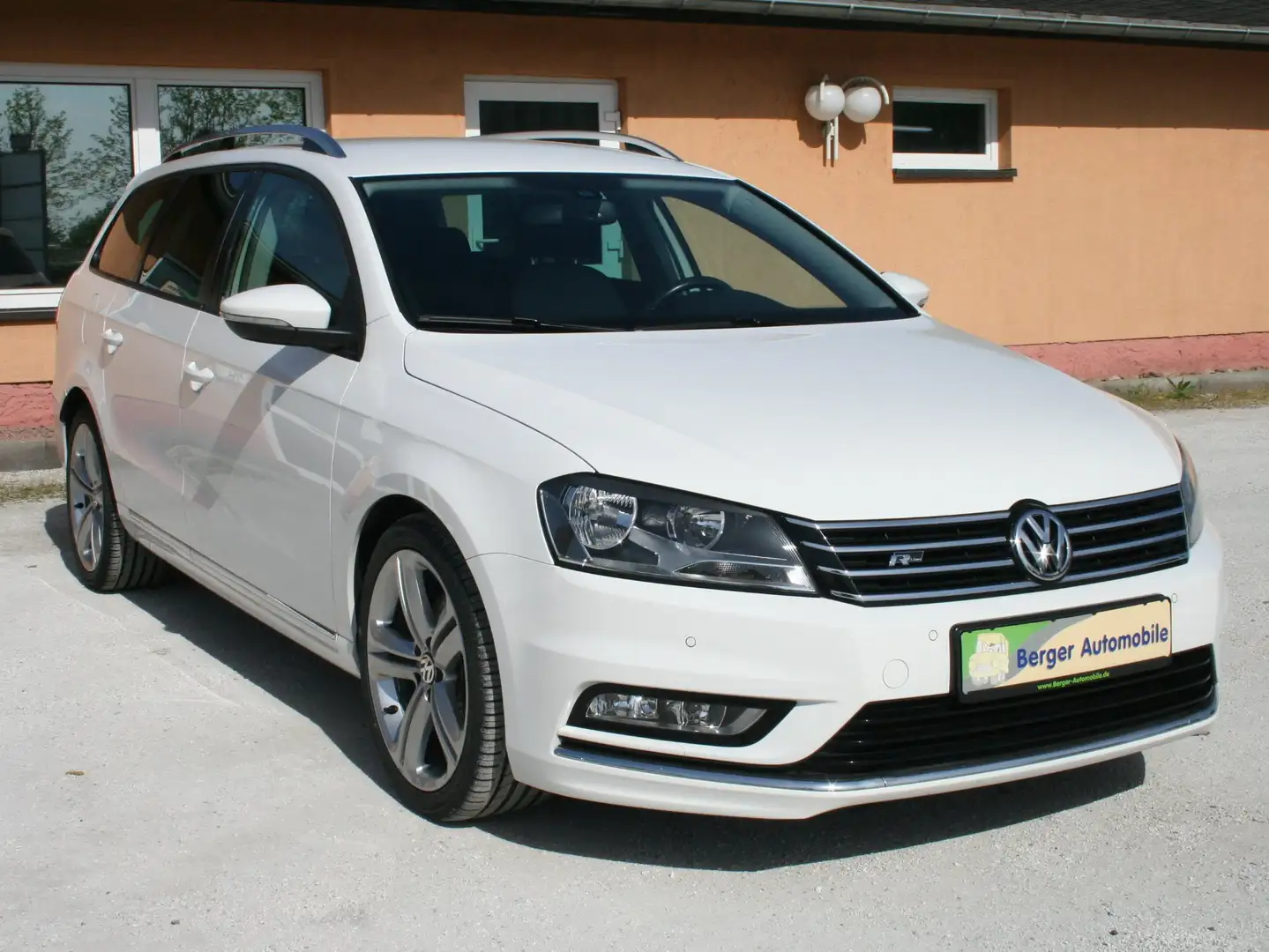 Volkswagen Passat Variant 2. TDI BMT R-Line *Navi* Blanc - 1