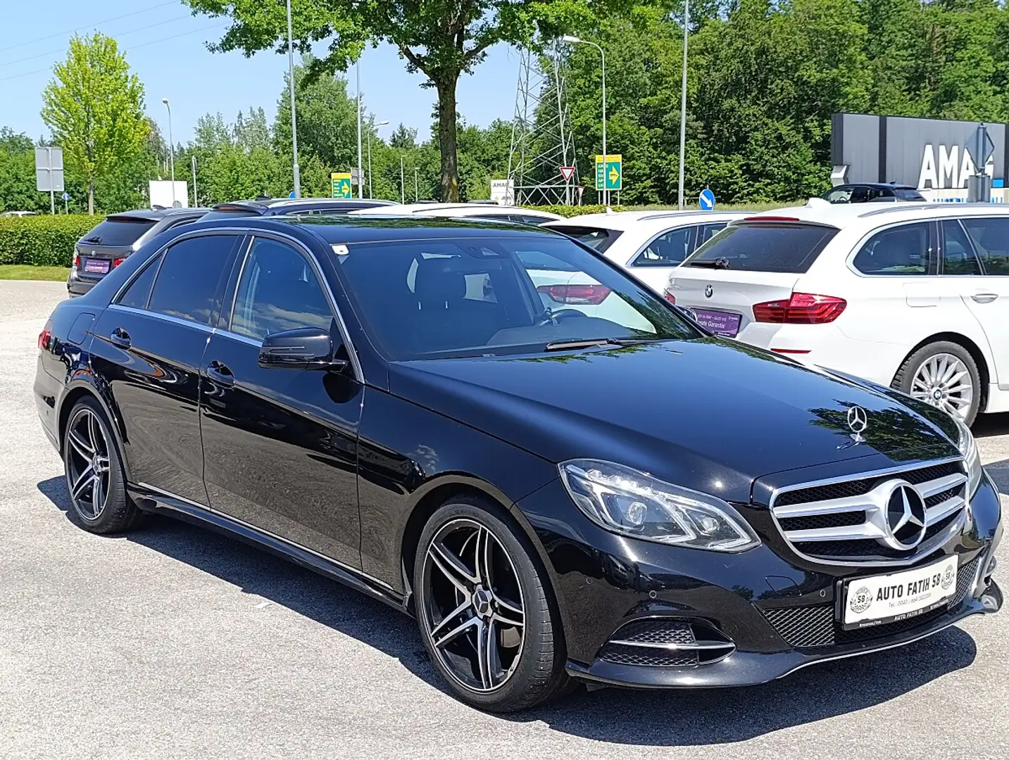 Mercedes-Benz E 220 BlueTEC BlueEfficiency Edition Avantgarde Aut. Schwarz - 1