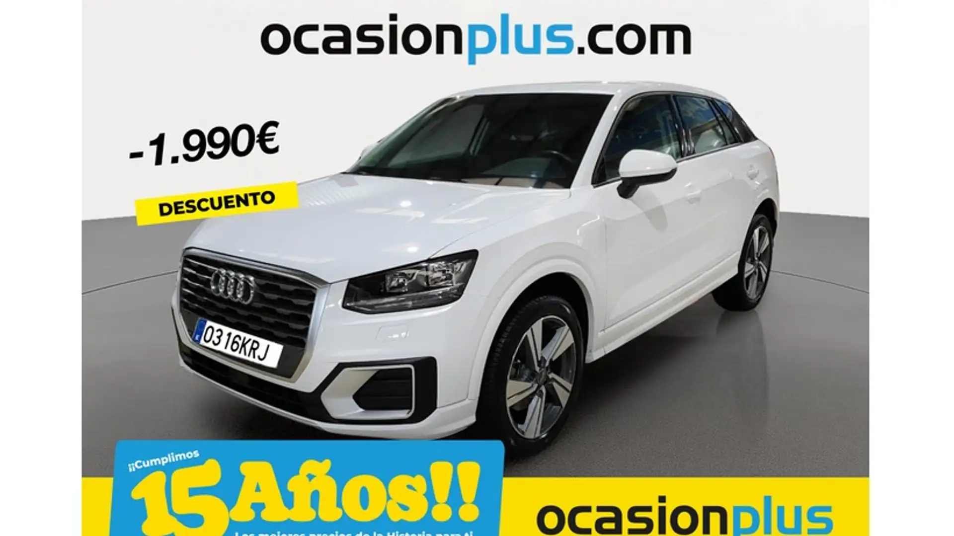 Audi Q2 1.0 TFSI Sport edition 85kW Weiß - 1