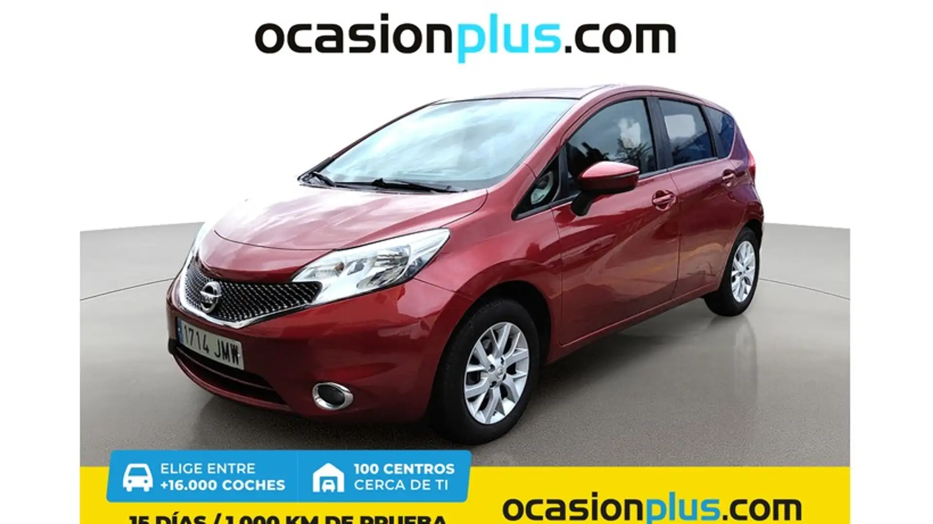 Nissan Note 1.2 Acenta Rojo - 1
