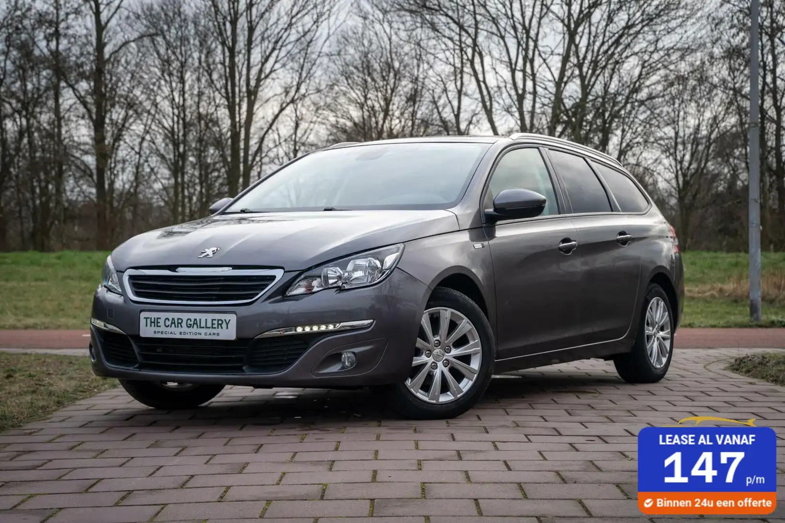 Peugeot 308 SW 1.2 VOL OPTIE|PANO|PRIVACY GLASS|CAMERA Grijs - 1