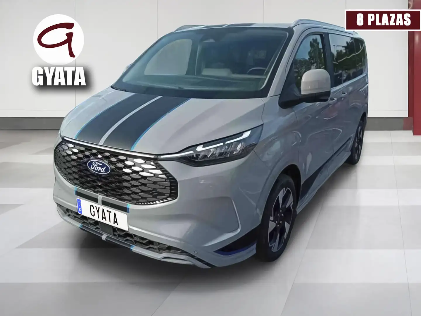 Ford Tourneo Custom E-Grand Titanium X 160kW Plateado - 1