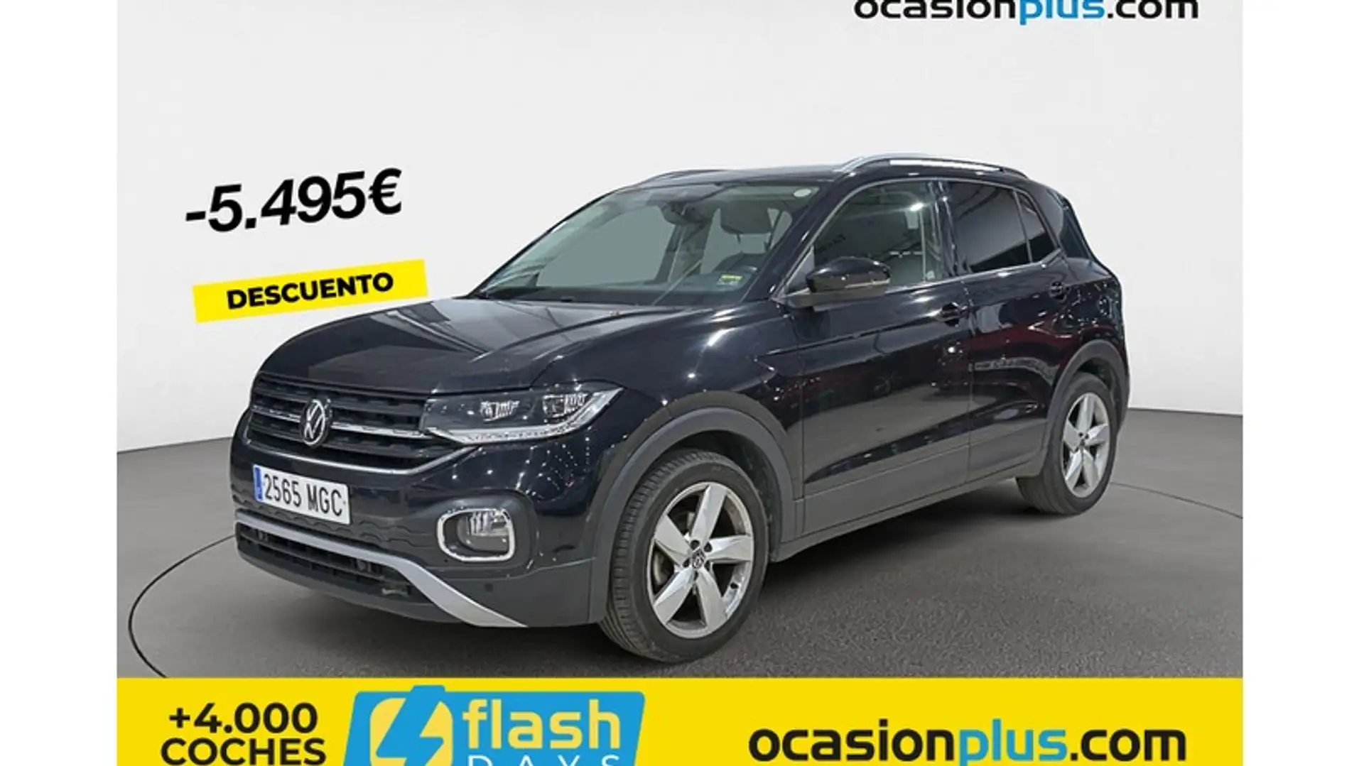 Volkswagen T-Cross 1.5 TSI Sport DSG7 110kW Negro - 1