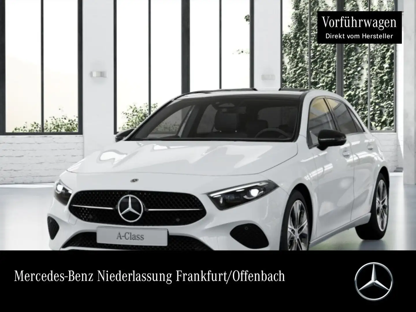 Mercedes-Benz A 200 PROGRESSIVE+NIGHT+PANO+MULTIBEAM+KAMERA+7G Weiß - 1