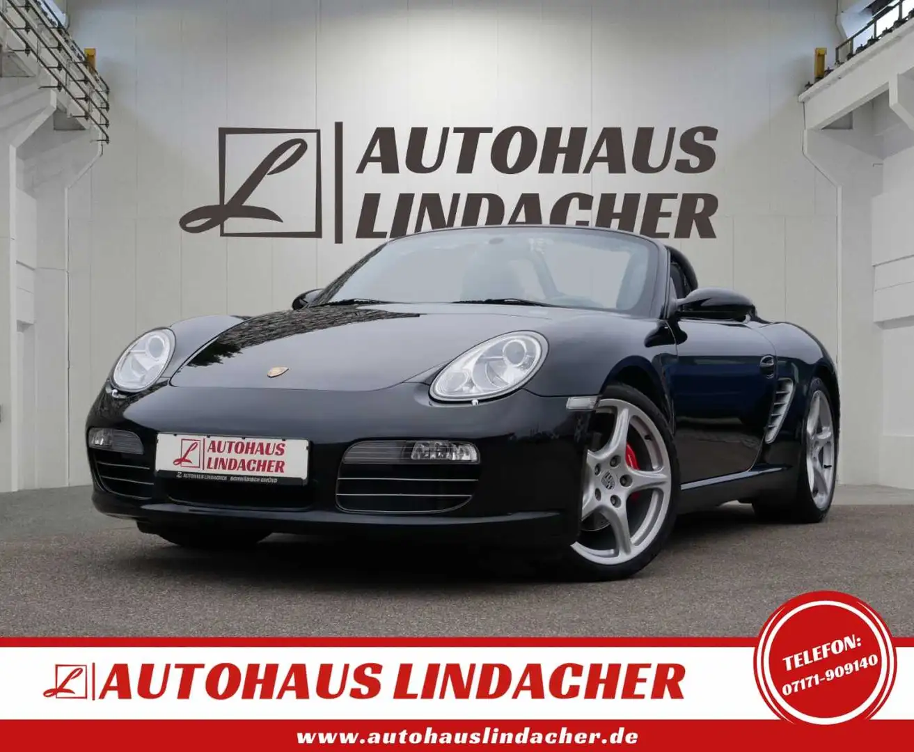 Porsche Boxster S +Leder +Navi Schwarz - 1
