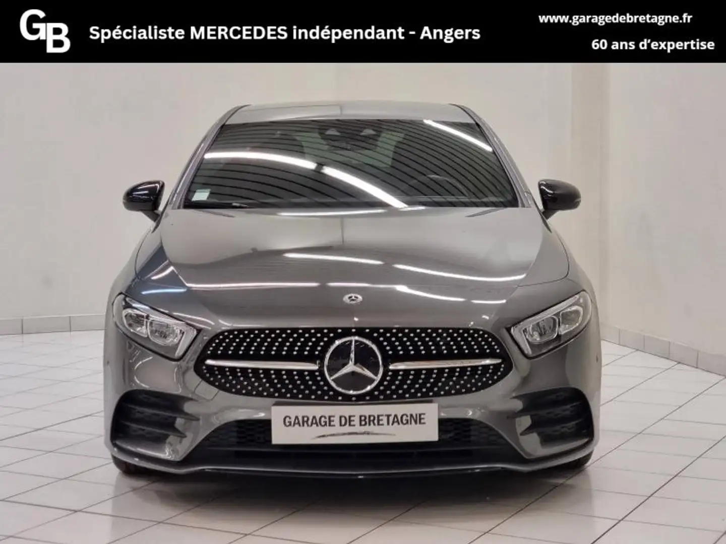 Mercedes-Benz A 250 250 224ch AMG Line 7G-DCT Gris - 2