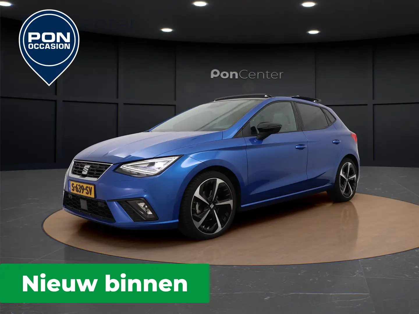 SEAT Ibiza 1.0 EcoTSI 110 PK DSG FR Plus Connect | NIEUW BINN Blauw - 1