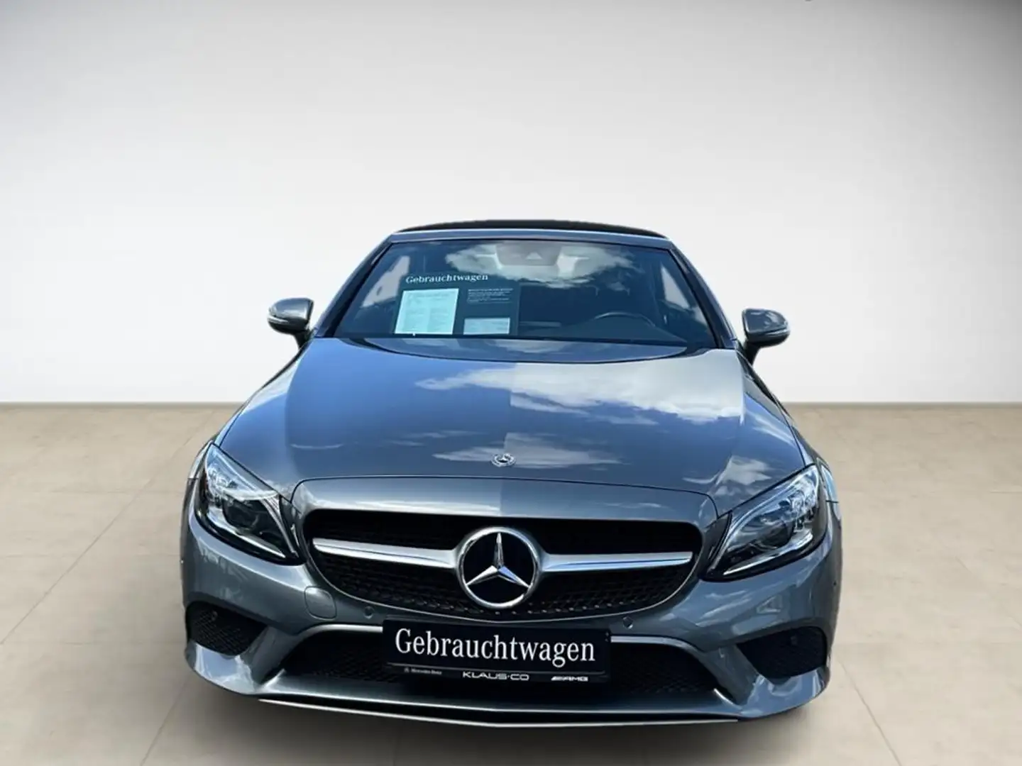 Mercedes-Benz C 220 d (EURO 6d) FLA ParkAss. Navi DynLi Leder Grijs - 2