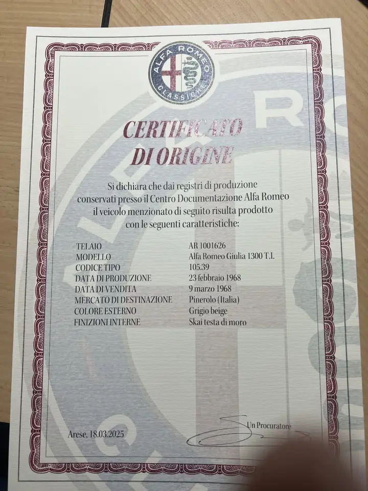 Alfa Romeo giulia 1300 TI, foto 2
