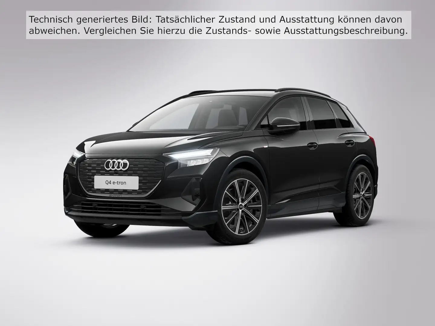 Audi Q4 e-tron 45 S LINE LM20 AHK OPS ASSIST KAMERA Schwarz - 2