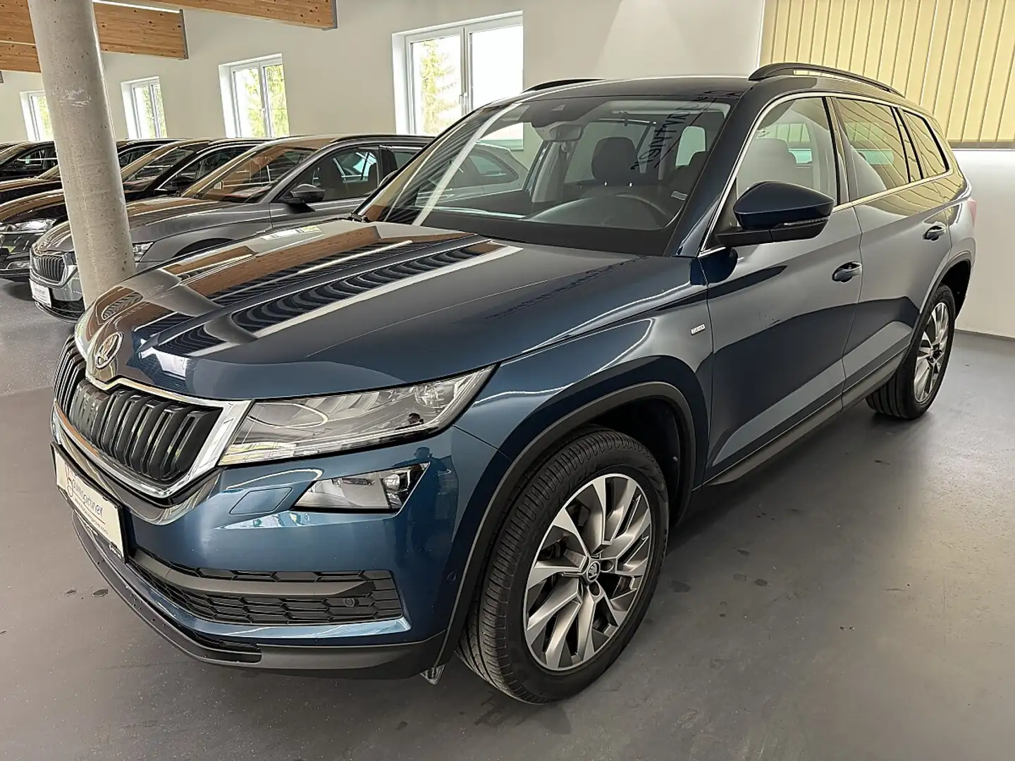 Skoda Kodiaq 2,0TDI DSG *LED*NAVI*ACC*Sitzheizung vo/hi*Getö... Blau - 2