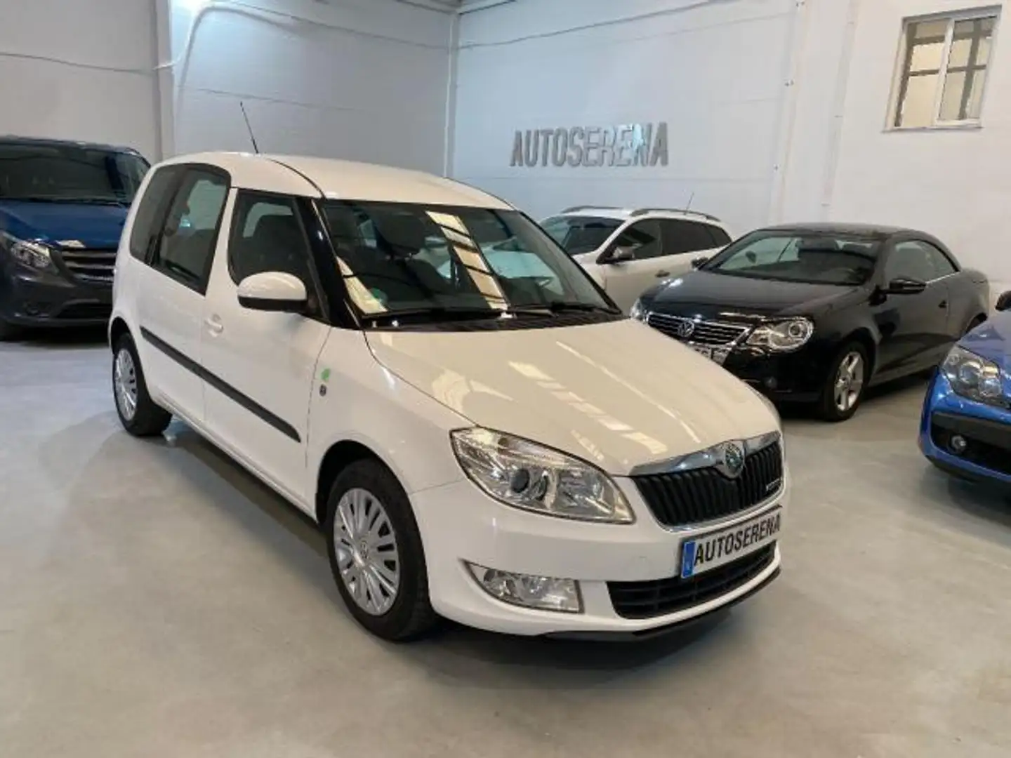 Skoda Roomster 1.2TDI CR Ambition 75 Wit - 1