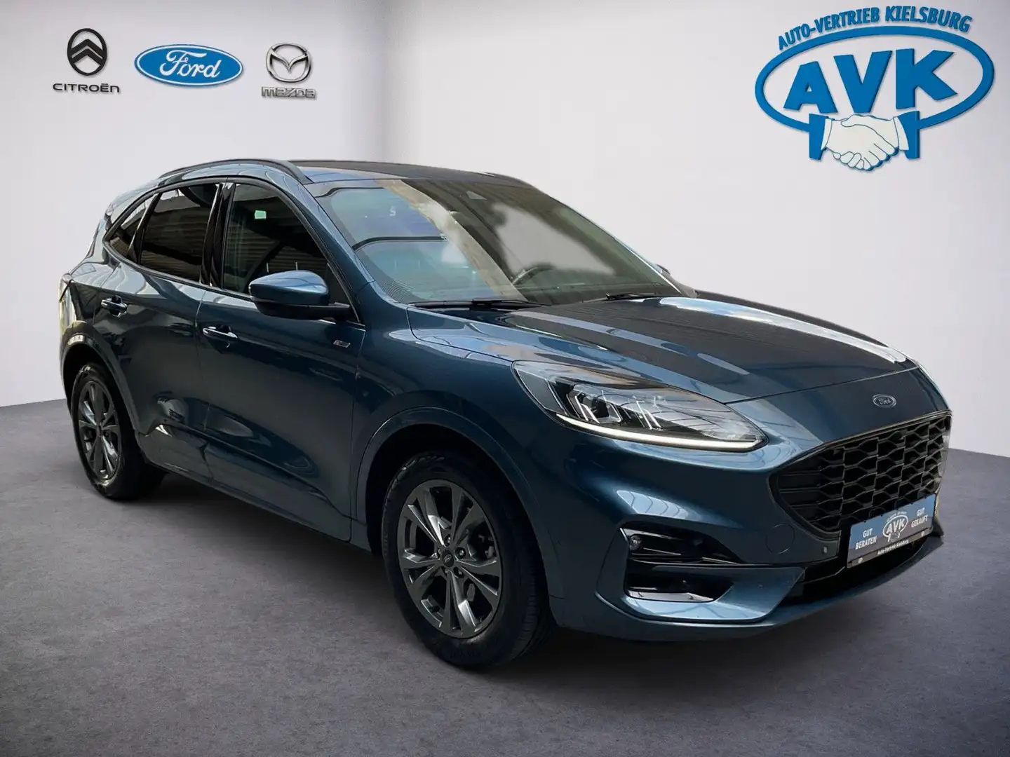 Ford Kuga Hybrid ST-Line/FHEV mit Winterpaket Blau - 1