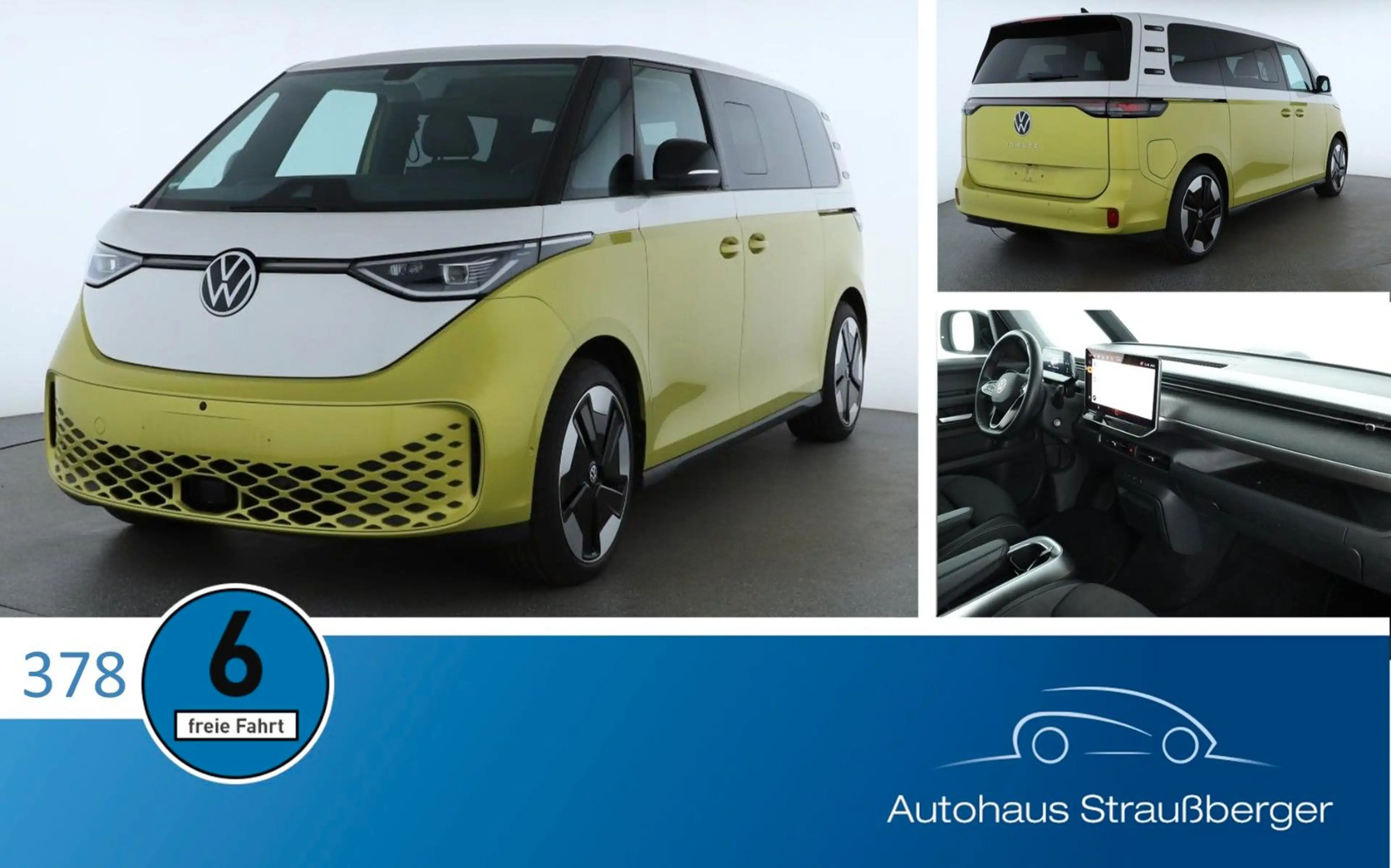 Volkswagen ID. Buzz Bus 210 kW LR Pro PANO ACC AHK HuD H/K