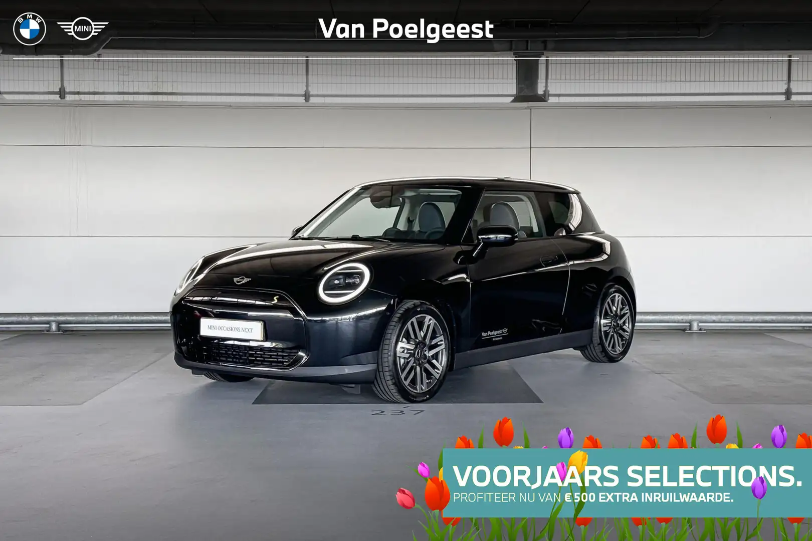 MINI Cooper SE 3-deurs | Classic | Pakket M Zwart - 1
