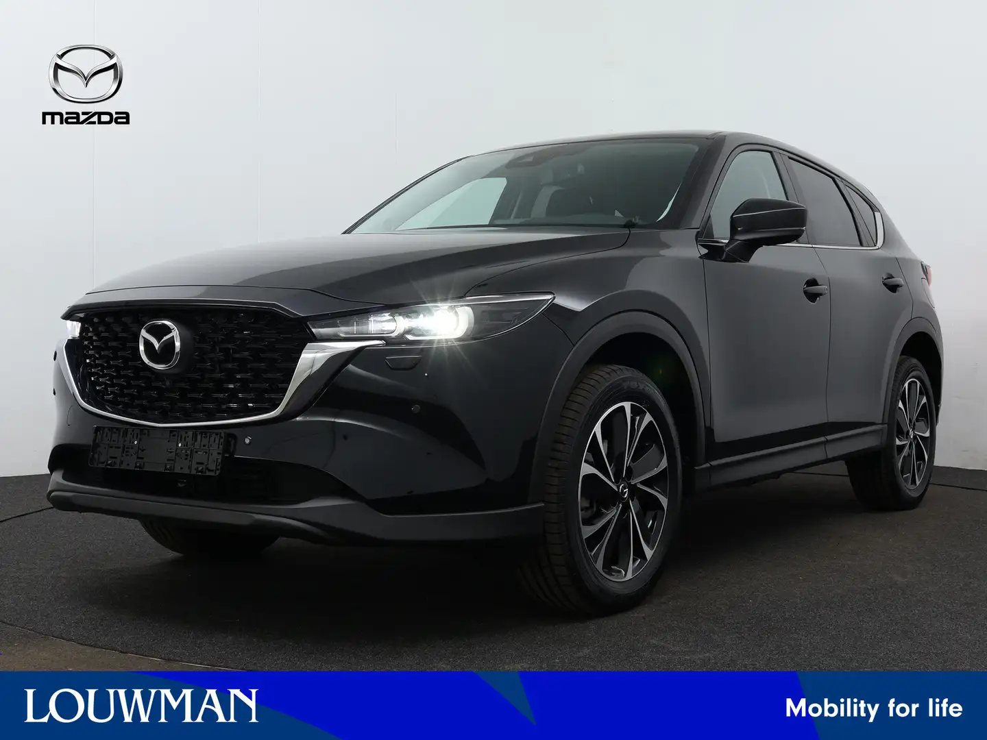 Mazda CX-5 2.0 e-SkyActiv-G M Hybrid 165 Advantage  | Direct Zwart - 1