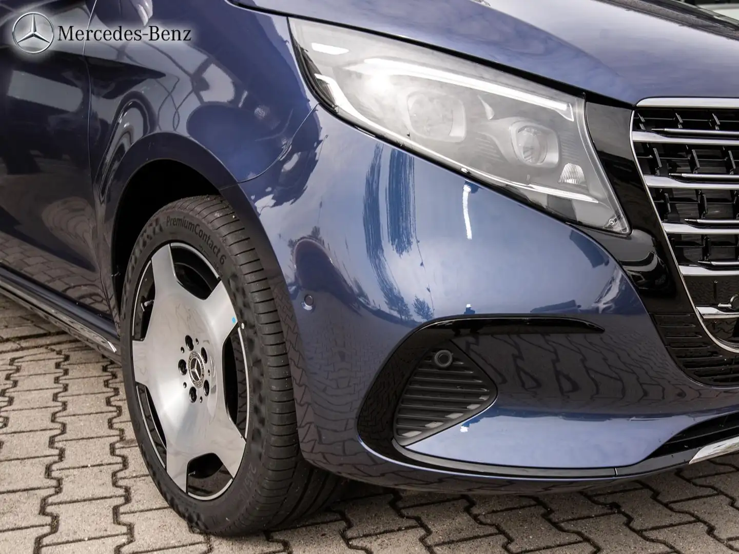 Mercedes-Benz V 300 d EXCLUSIVE lang MBUX+360°+M-LED+AHK+DAB+ Синій - 2