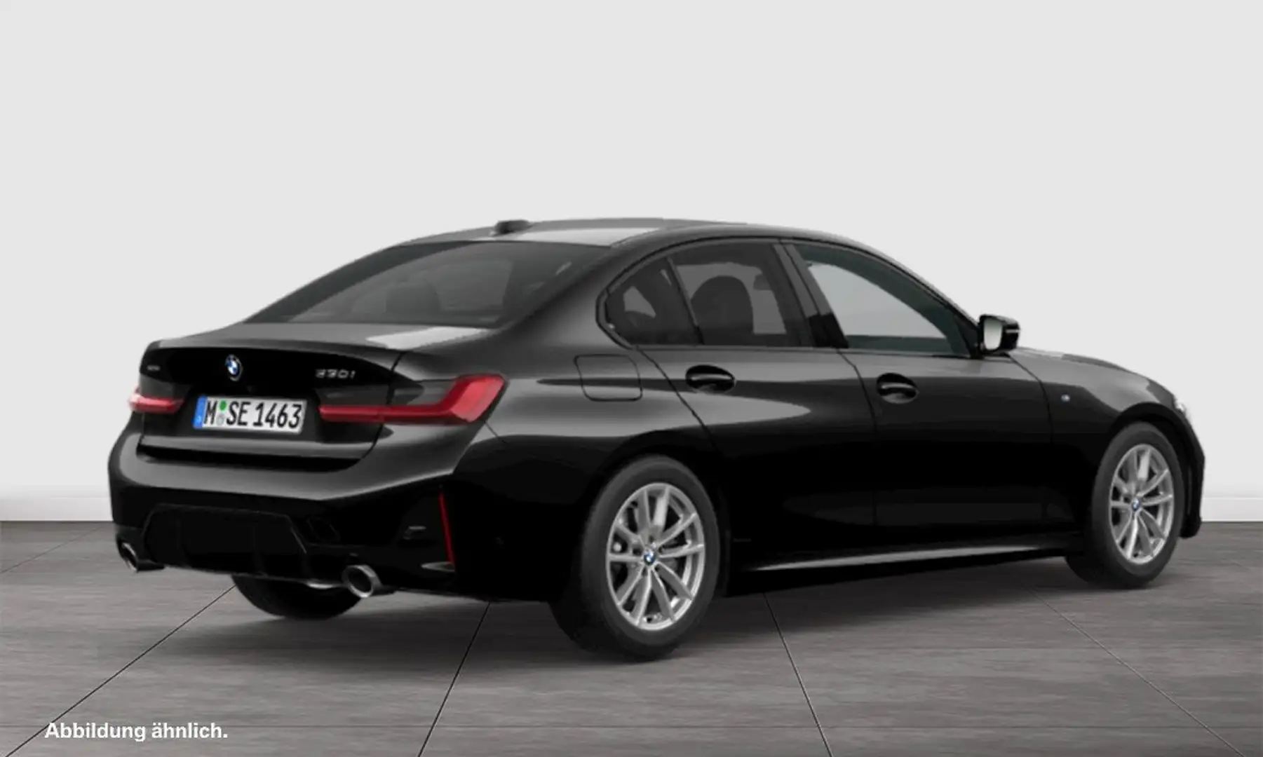 BMW 330 i xDrive M SPORT+HuD+ACC+DA+360°+GLASDACH Schwarz - 2