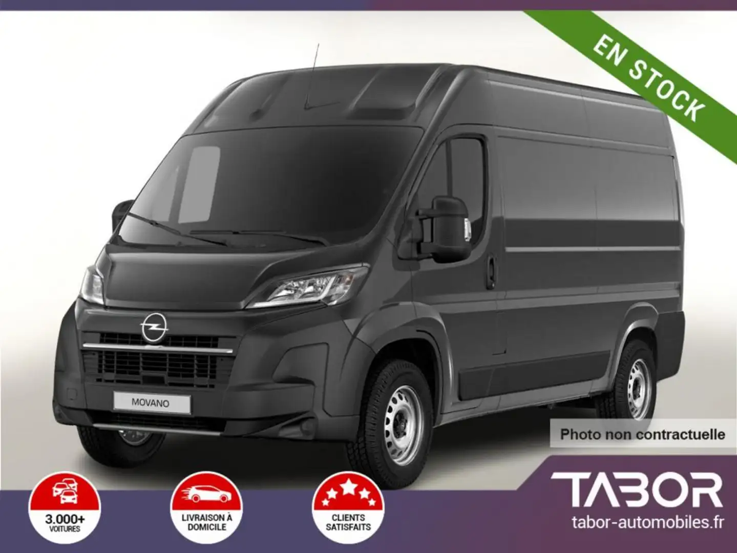 Opel Movano 2.2 BHDI 140 AT8 L2H2 GPS cam PDC Gris - 1