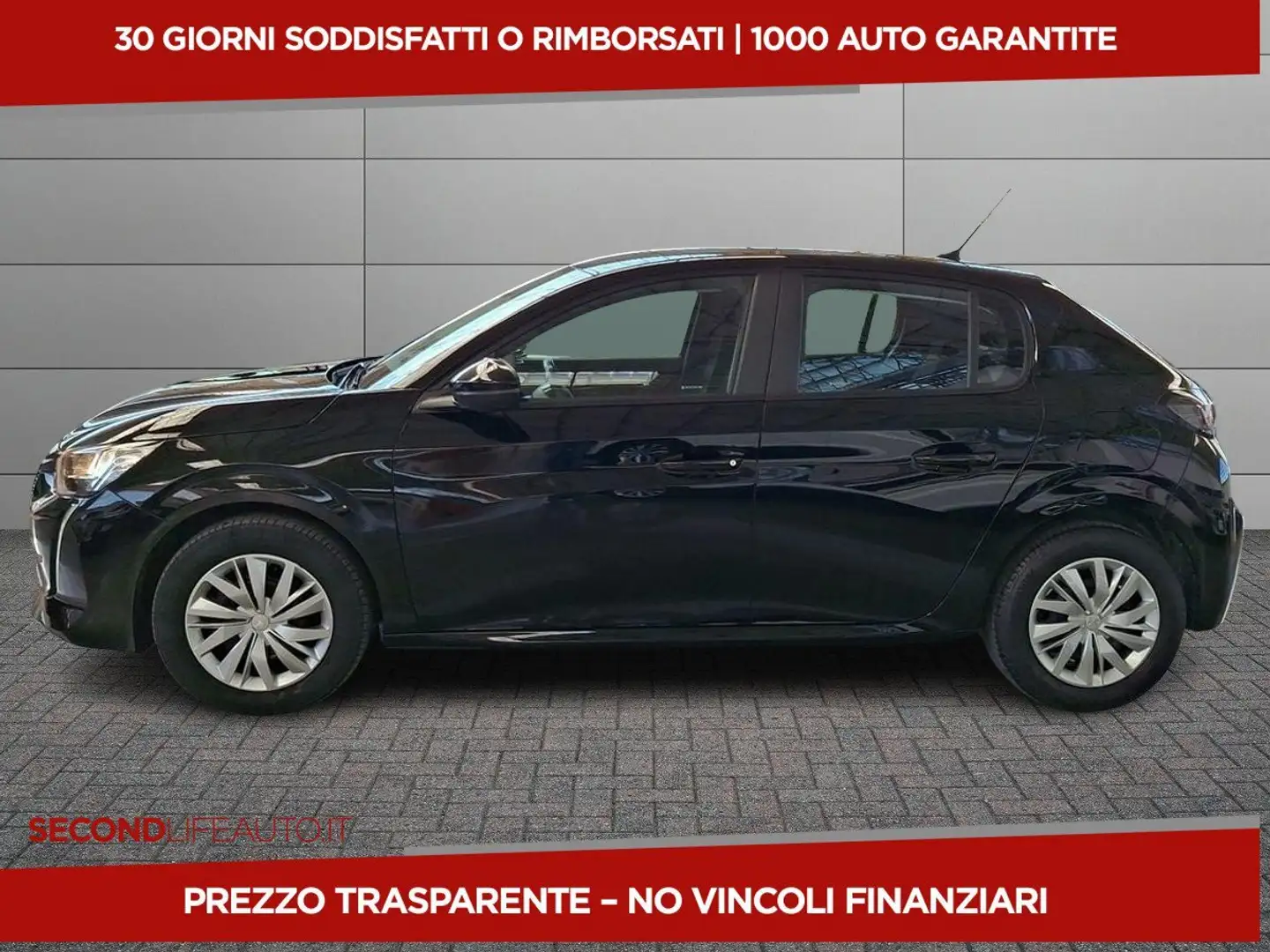 Peugeot 208 1.2 puretech Active Pack s&s 75cv Autocarro Nero - 2