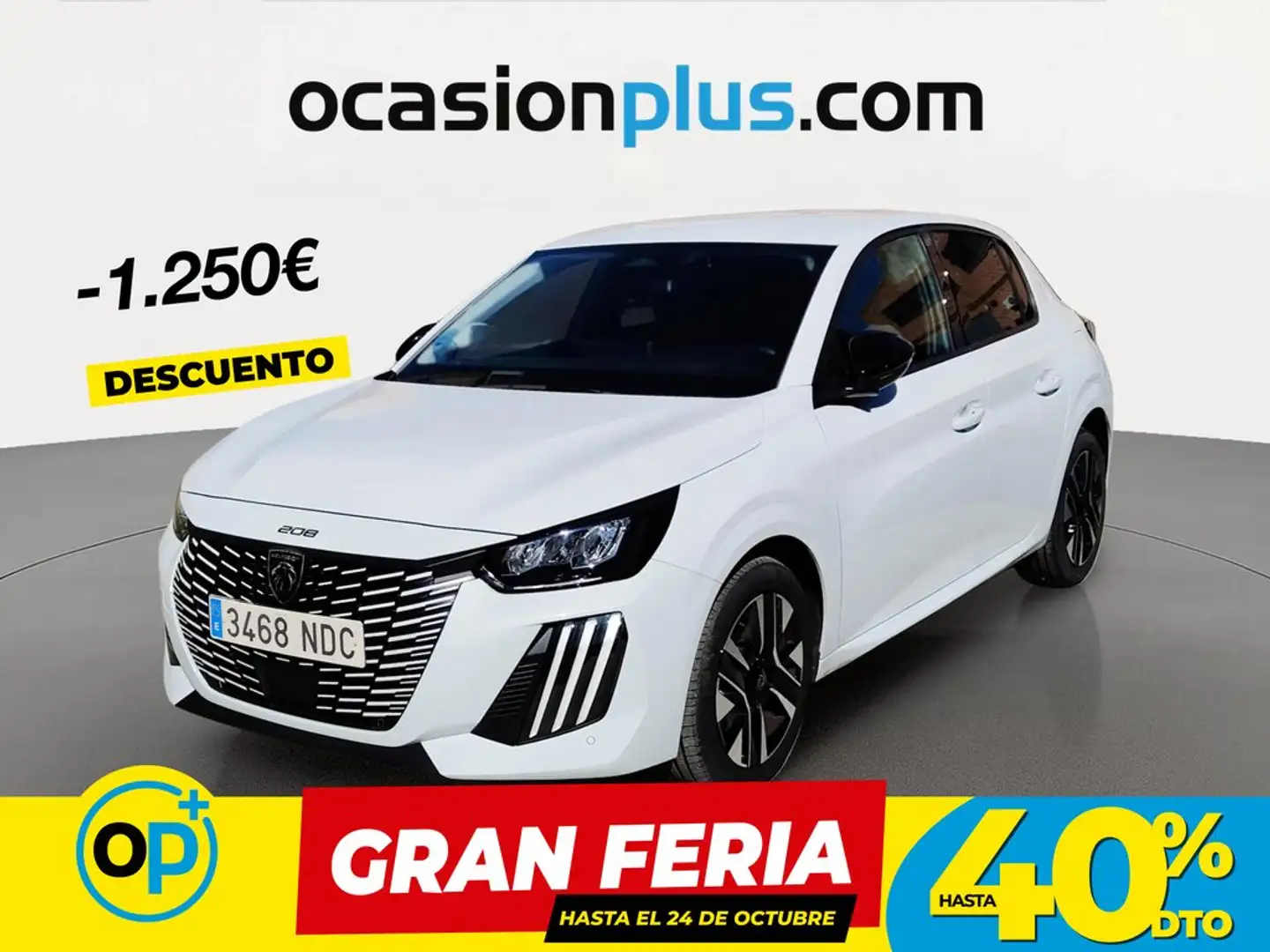 Peugeot 208 1.2 Puretech S&S Allure 100 Blanco - 1