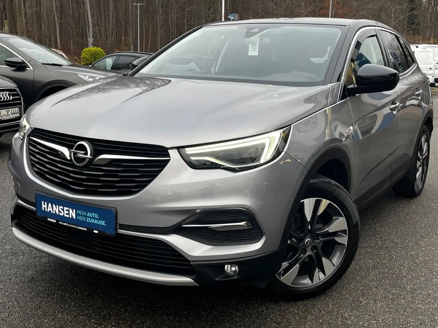 Opel Grandland X Grandland Automatik, AHK, 18"LMF, NAVI, LED Grau - 1