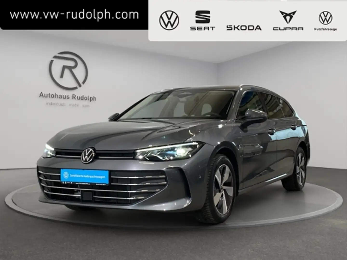 Volkswagen Passat Variant B9 1.5 eTSI DSG Business / Navi LED RFK Grau - 1
