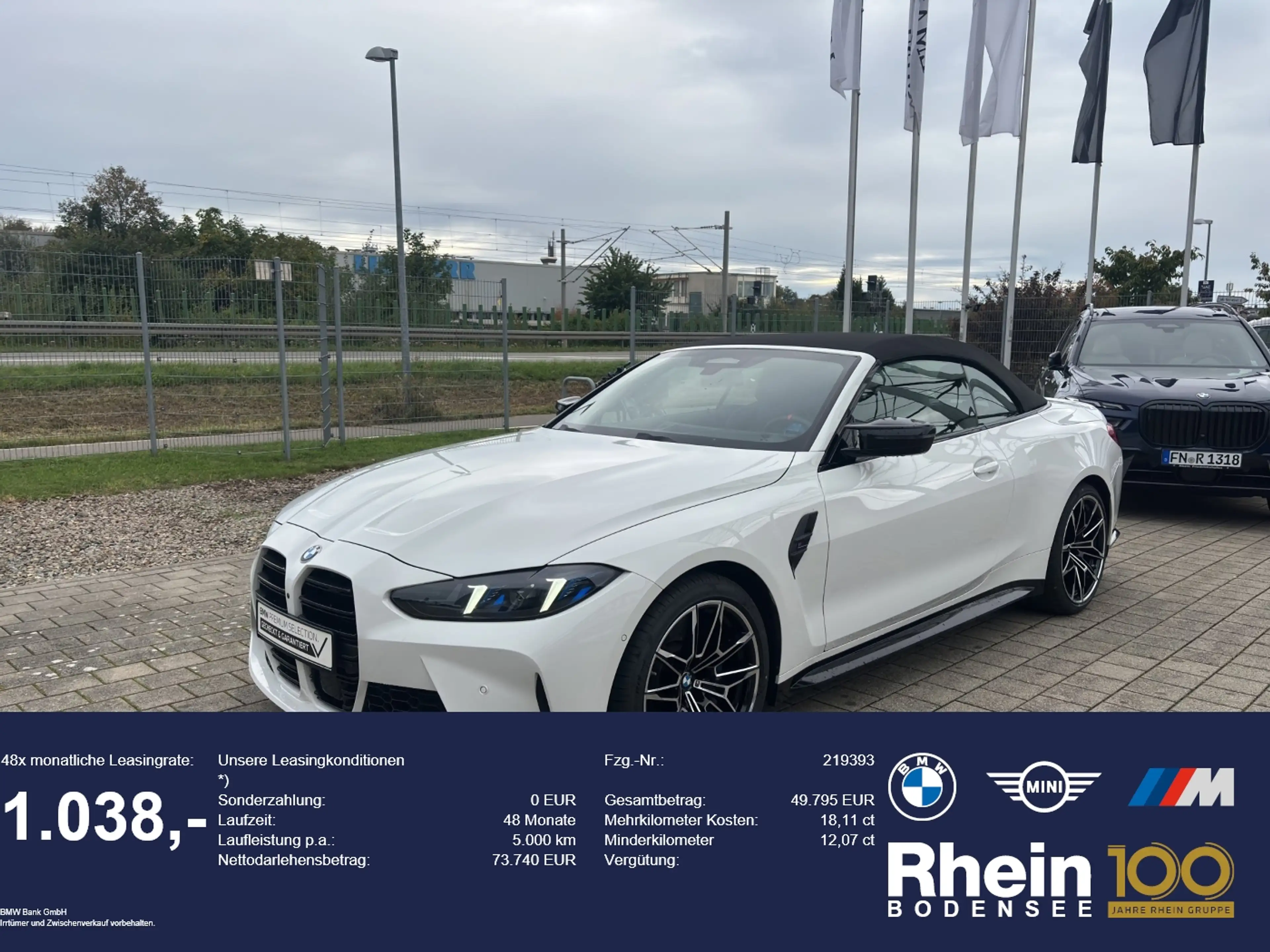BMW M4 Competition Cabrio Sitzklima 360° ACC H&K