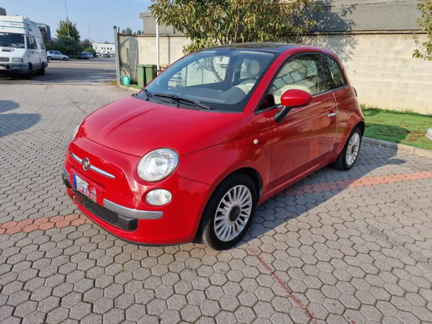 Fiat 500 1.2 EasyPower Lounge NEOPATENTATI-PREZZO REALE Rood - 2