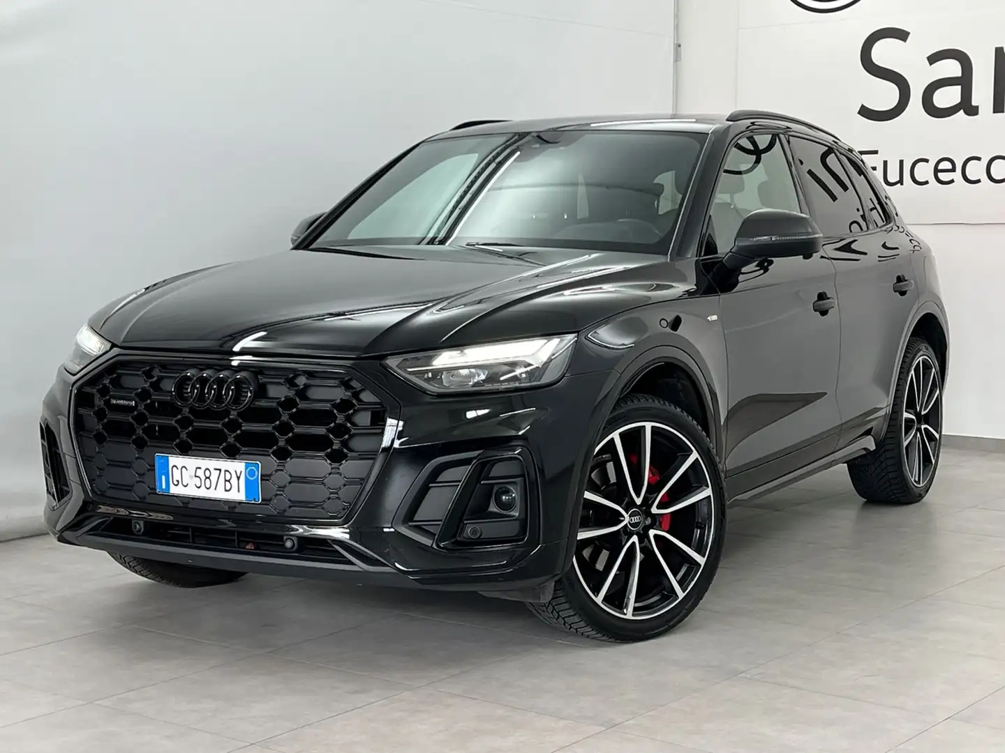 Audi Q5 Q5 40 2.0 tdi mhev 12V S line Plus quattro s-tron Nero - 2
