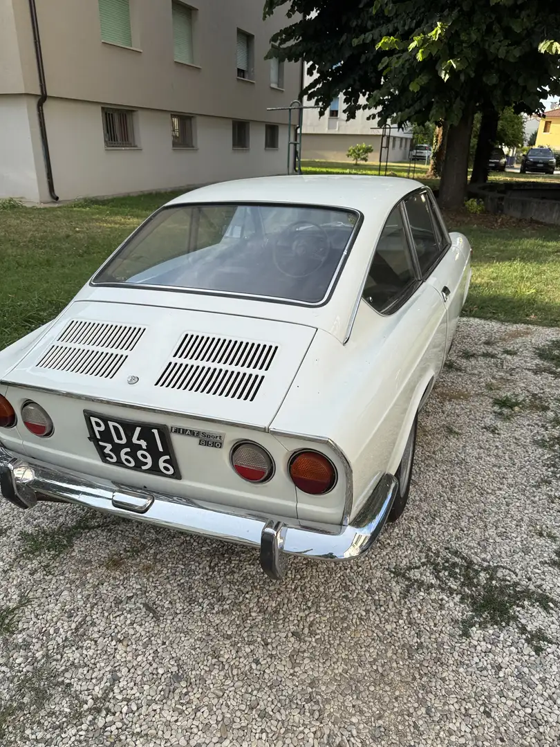 Fiat 850 sport coupe Bianco - 2