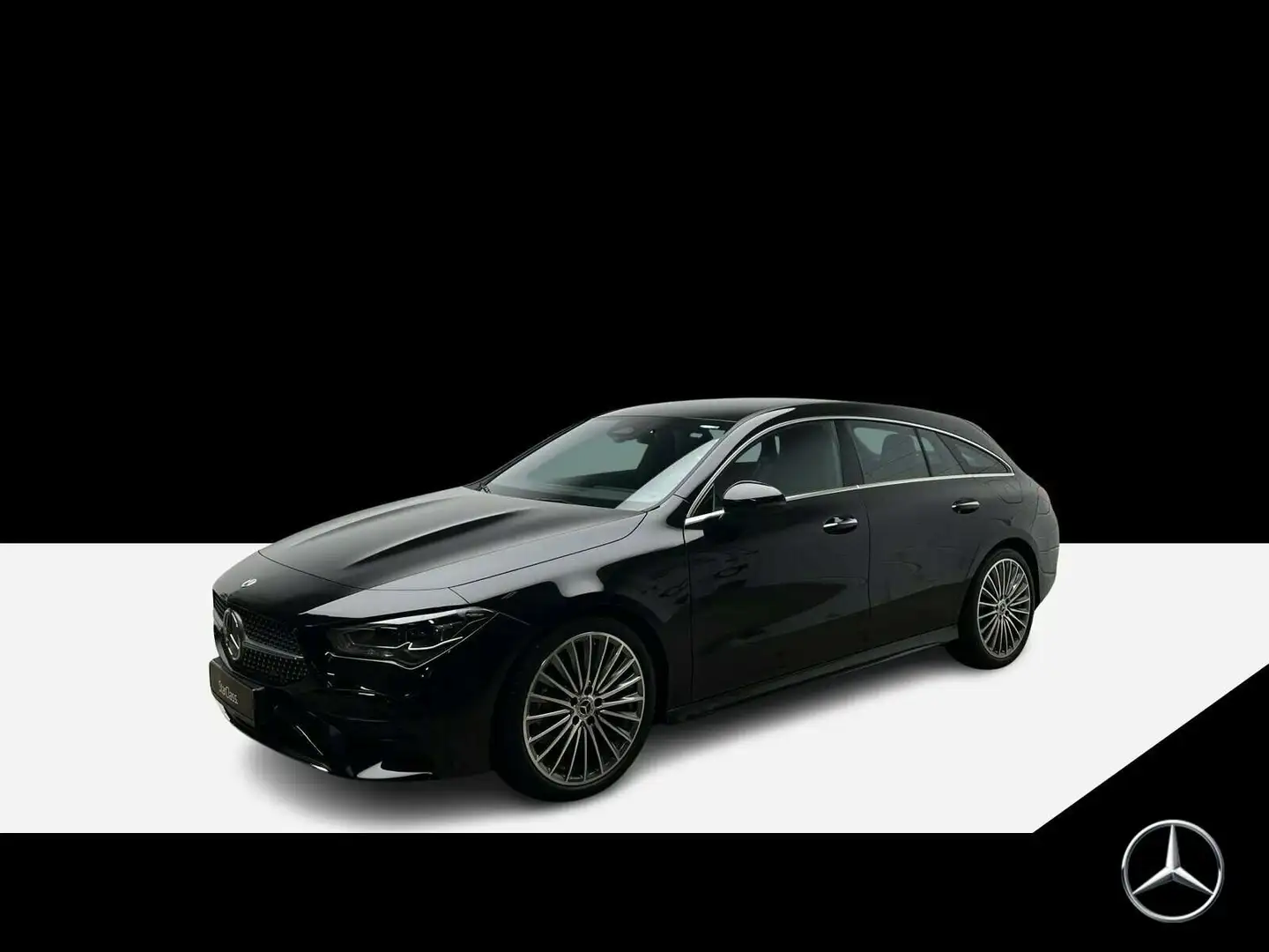 Mercedes-Benz CLA 200 CLA 200 d SB AMG-Line Multi+Kamera+Distr+Ambi Navi Zwart - 1
