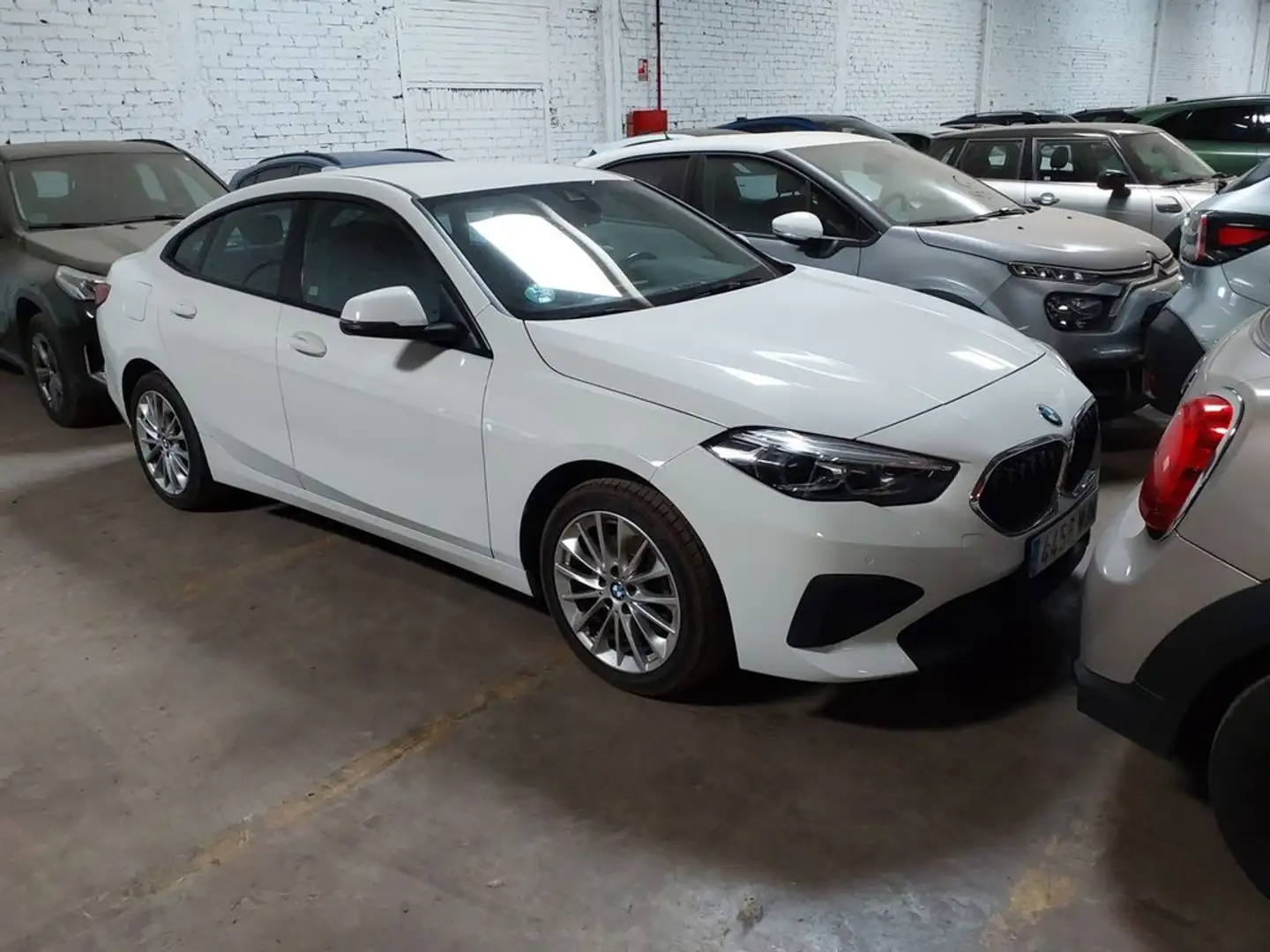 BMW 218 218i Gran Coupe Blanc - 2