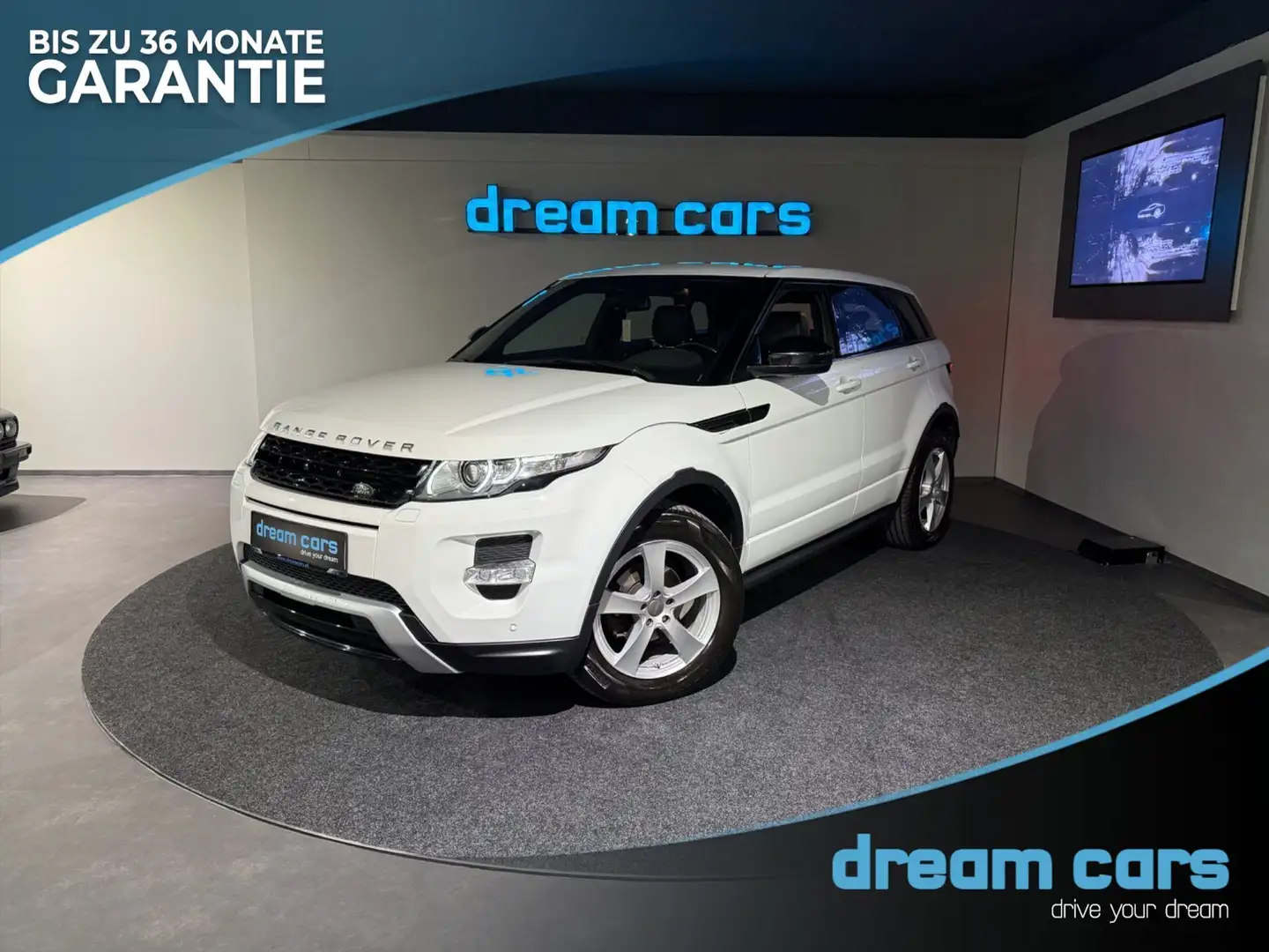 Land Rover Range Rover Evoque Evoque 2.2 TD4 DYNAMIK / PANO / LEDER / NAVI / Blanc - 1