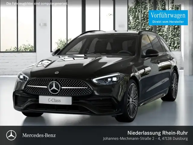 Mercedes-Benz C 200 T AMG+NIGHT+360+AHK+LED+19"+TOTW+KEYLESS+9G