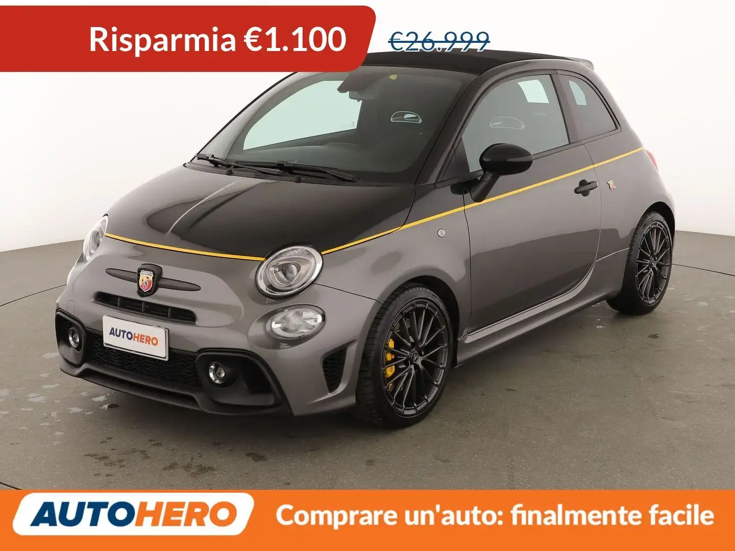Abarth 695C 1.4 Turbo 180 CV Grau - 1
