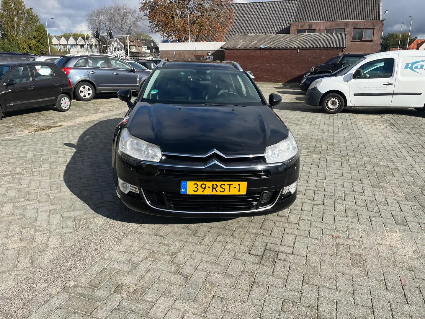 Citroen C5 Tourer 1.6 THP Business ecc lm velgen half leder Zwart - 1