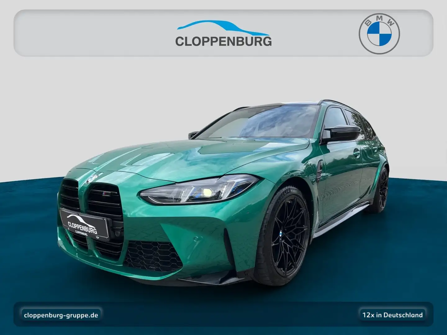 BMW M3 Competition M xDrive Touring BT UPE: 111.659€ Vert - 1