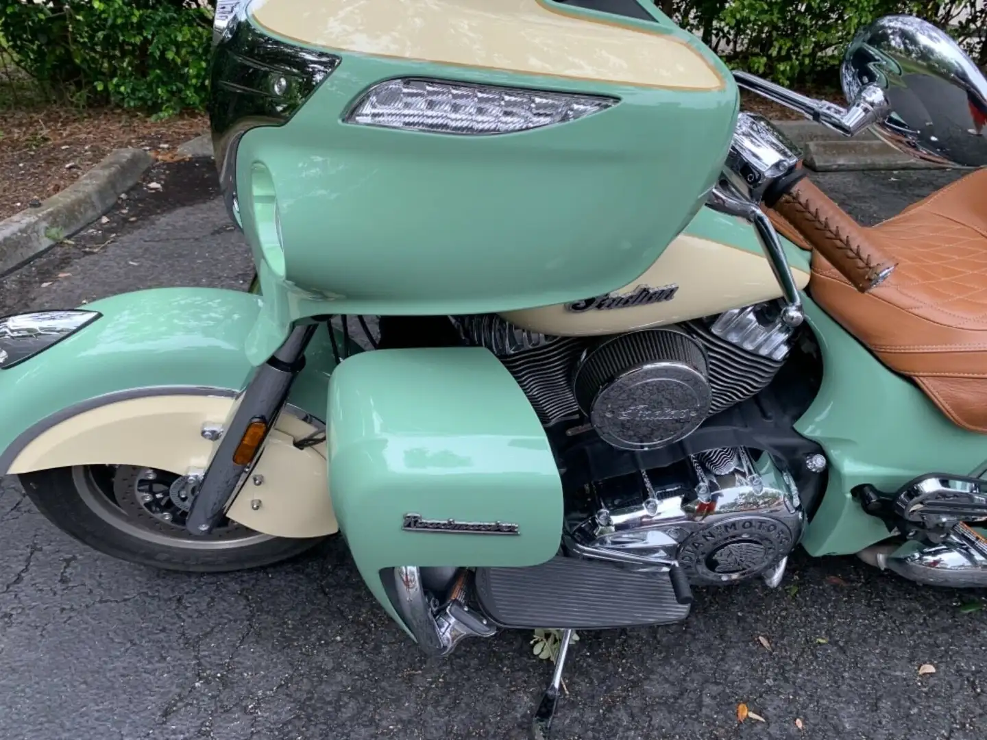 Indian Roadmaster Two tone Зелений - 2