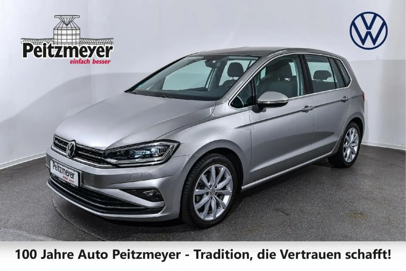 Volkswagen Golf Sportsvan 1.5 TSI ACT OPF DSG Highline Silver - 1