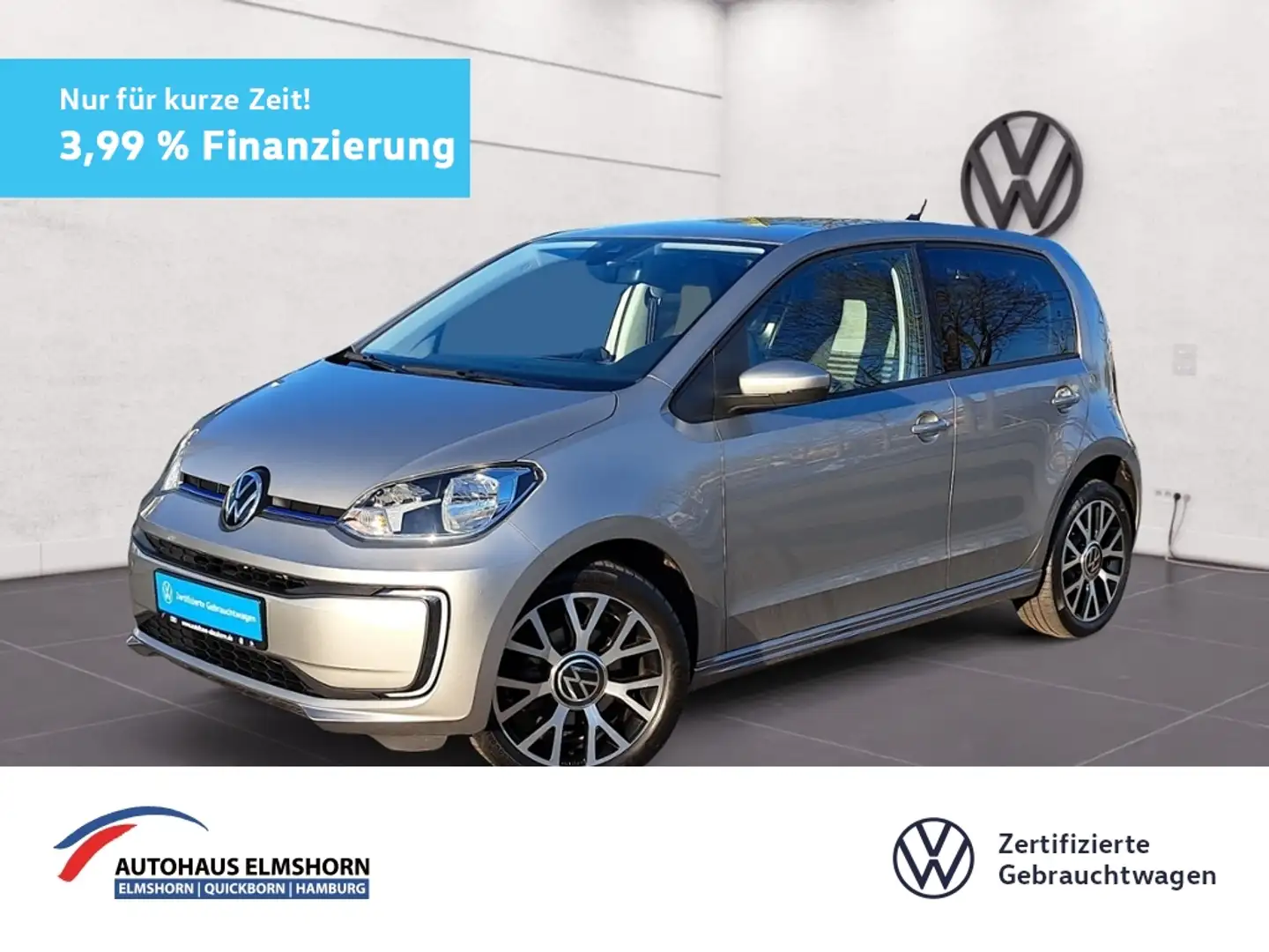 Volkswagen up! Style "Plus" 3,99% CCS KAM GRA PDC SHZ Silber - 1