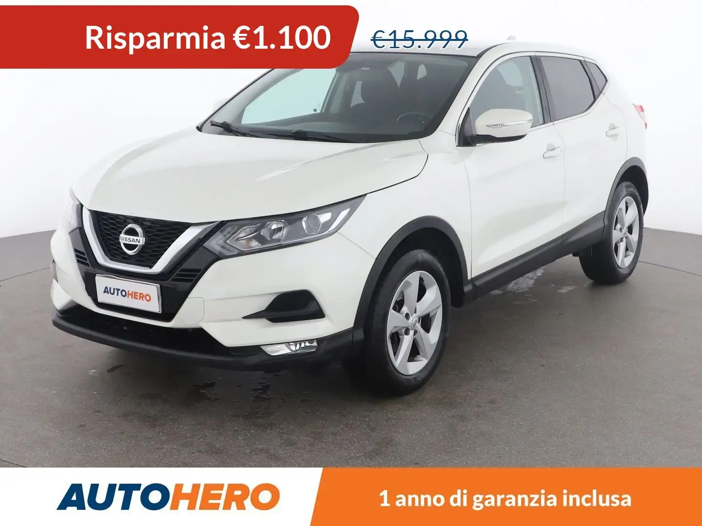 Nissan Qashqai 1.5 Turbodiesel Business Blanc - 1