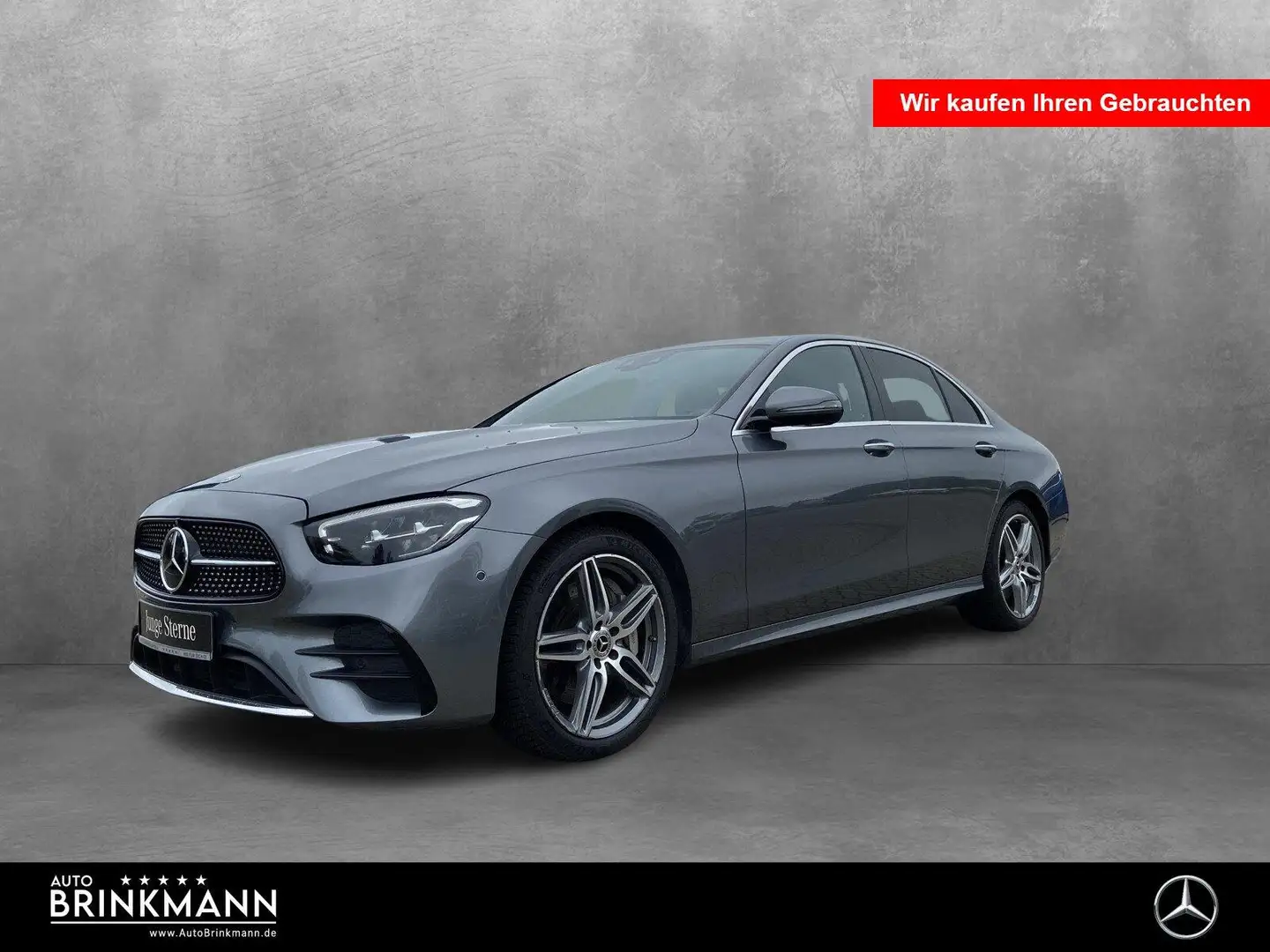 Mercedes-Benz E 450 E 450 4M Limousine AMG Line Exterieur/SHD/LED Gris - 1