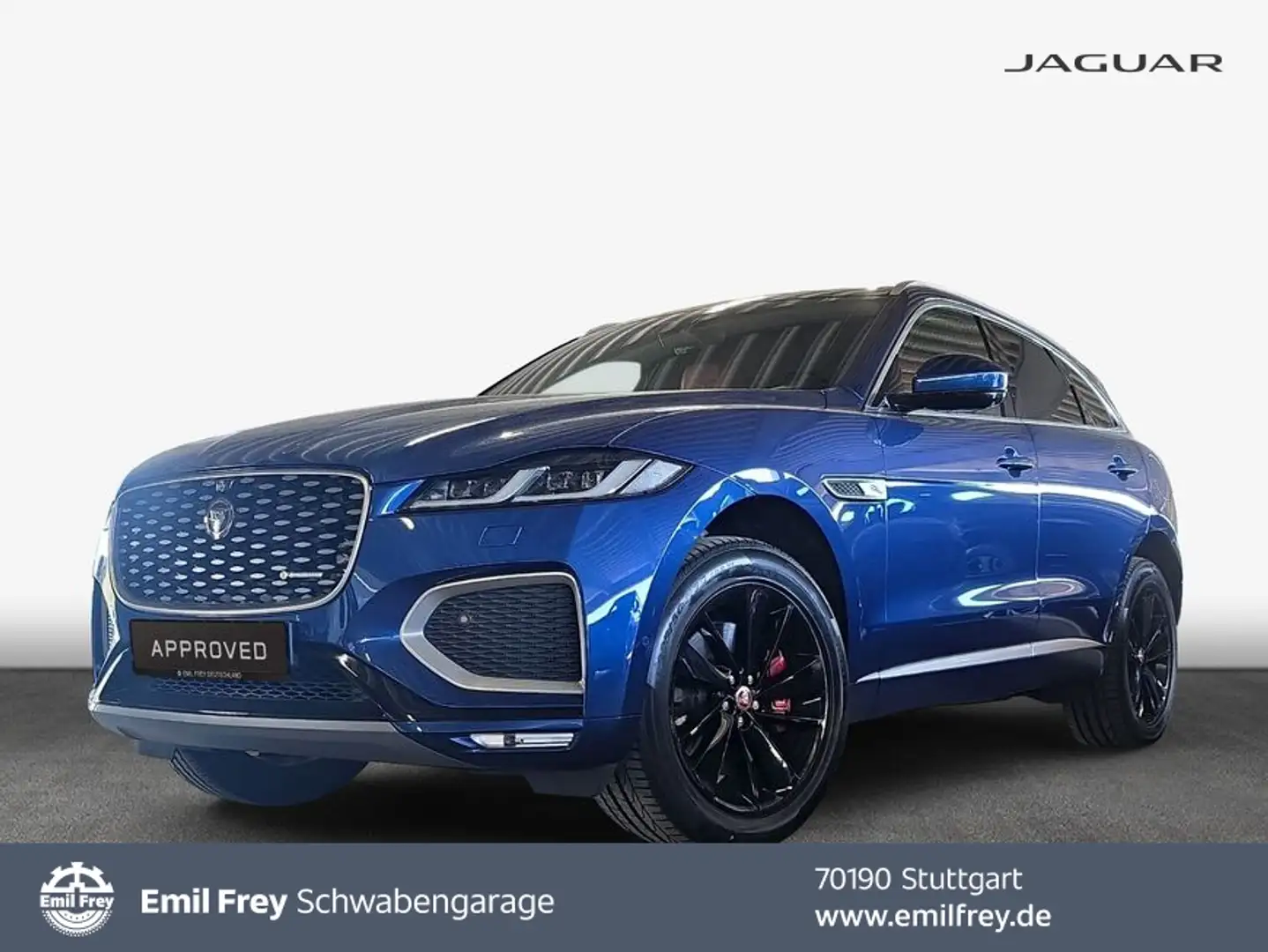 Jaguar F-Pace P400e AWD R-Dynamic S Blauw - 1